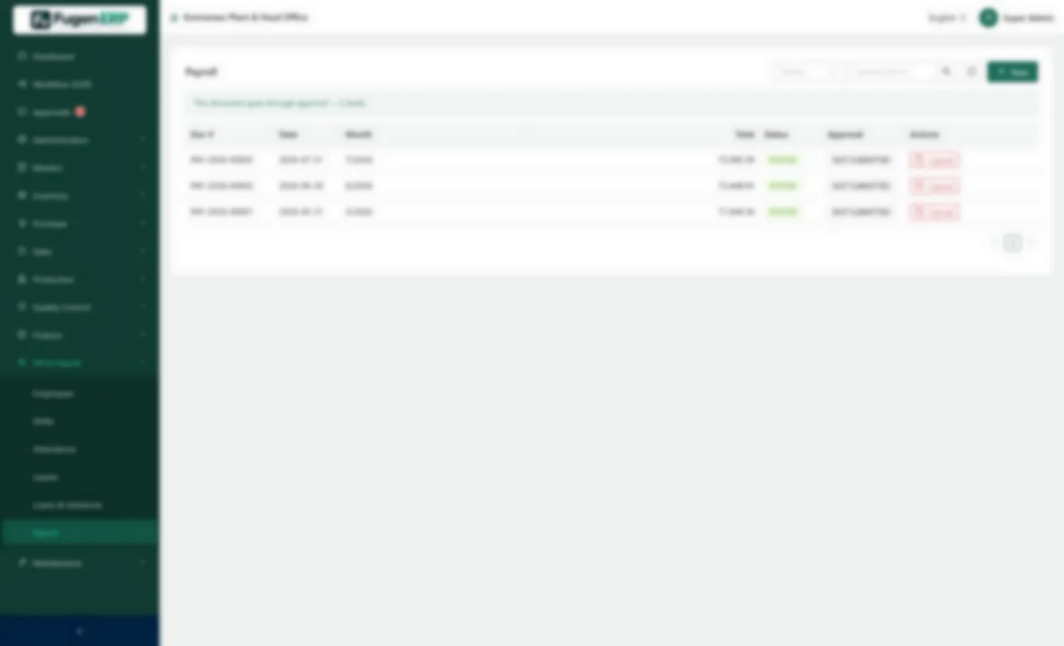 Payroll run — Monthly, daily-wage and piece-rate staff in one payroll.